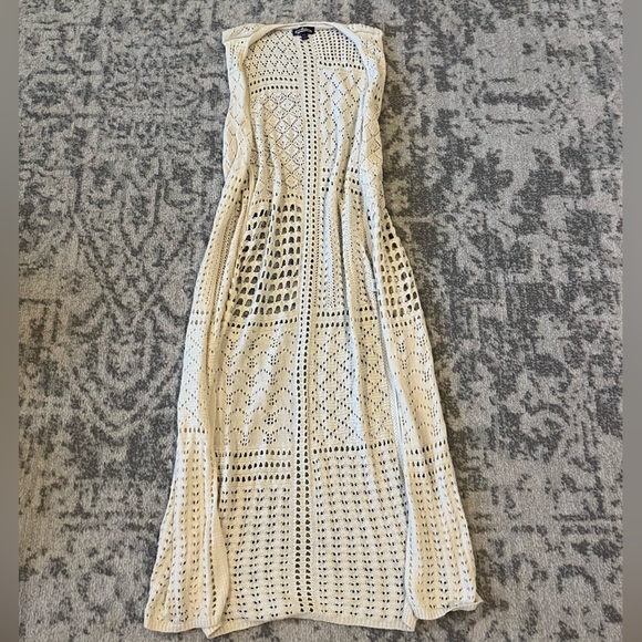 Freshman Tops - Boho crochet sweater